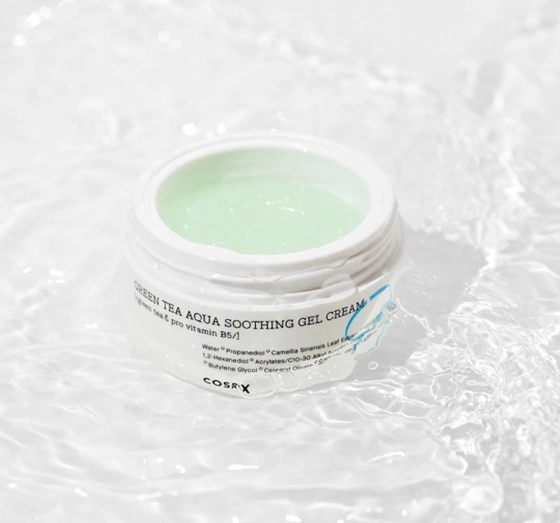Cosrx Hydrium Green Tea Aqua Soothing Gel Cream крем для обличчя 50 мл
