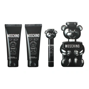 Moschino Toy Boy парфюмерная вода в спрее 100 мл + 10 мл + лосьон после бритья 100 мл + гель для душа 100 мл 