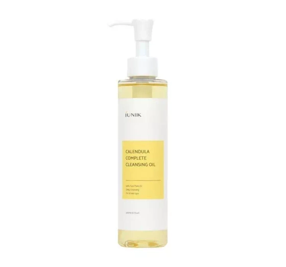 IUNIK CALENDULA COMPLETE CLEANSING ОЧИЩАЮЩЕЕ МАСЛО ДЛЯ ЛИЦА 200МЛ
