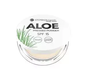 BELL HYPOALLERGENIC ALOE PRESSED POWDER SPF 15 ПРЕСОВАНА ПУДРА ДЛЯ ОБЛИЧЧЯ 02 VANILLA 5Г