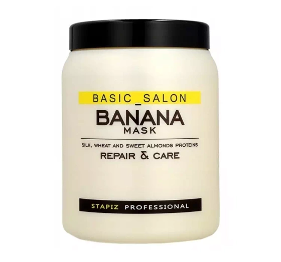 STAPIZ BASIC SALON BANANA МАСКА ДЛЯ ВОЛОССЯ 1Л