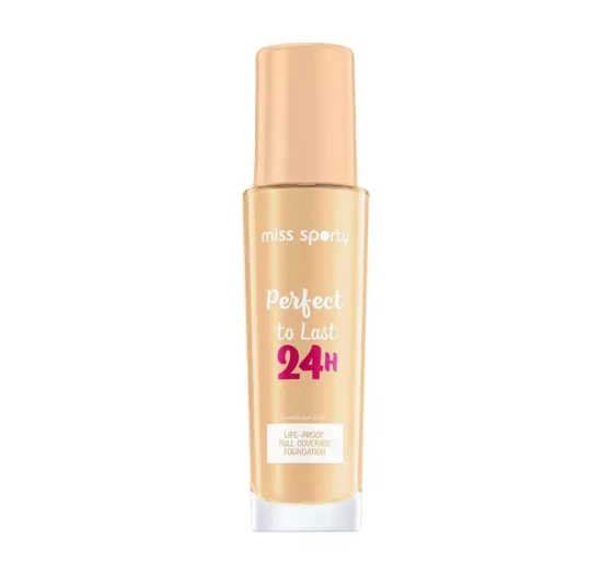 MISS SPORTY PERFECT TO LAST 24H ТОНАЛЬНОЕ СРЕДСТВО ДЛЯ ЛИЦА 200 BEIGE 30МЛ