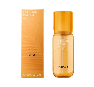 KIKO Milano Self Tan Water зволожуючий спрей автозасмага для тіла з гіалуроновою кислотою 100 мл