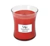 WOODWICK MEDIUM JAR CANDLE АРОМАТИЧЕСКАЯ СВЕЧА CRIMSON BERRIES 275Г