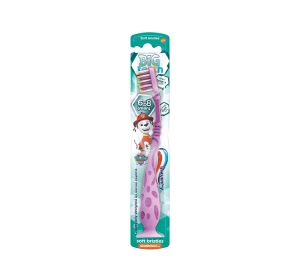 AQUAFRESH BIG TEETH PSI PATROL ЗУБНАЯ ЩЕТКА ДЛЯ ДЕВОЧЕК 6-8 ЛЕТ SOFT
