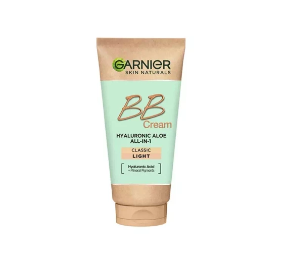 GARNIER SKIN NATURALS HYALURONIC ALOE ALL-IN-1 ЗВОЛОЖУВАЛЬНИЙ КРЕМ BB LIGHT 50МЛ