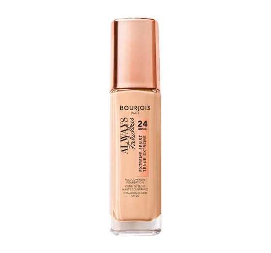 BOURJOIS ALWAYS FABULOUS КРИЮЧИЙ ТОНАЛЬНИЙ ЗАСІБ 110 LIGHT VANILLA 30МЛ