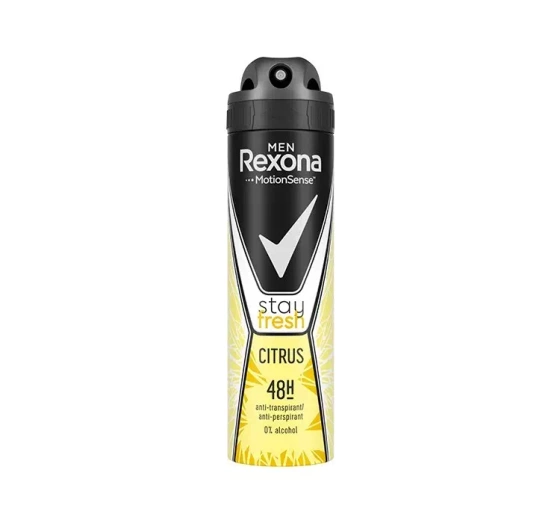 REXONA MEN STAY FRESH CITRUS АНТИПЕРСПИРАНТ-СПРЕЙ ДЛЯ МУЖЧИН 150МЛ