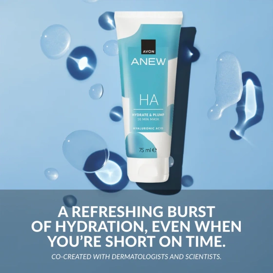 Avon Anew Ha Hydrating Overnight Mask увлажняющая ночная маска 75мл