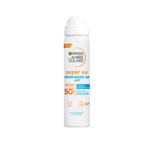 Garnier Ambre Solaire Over Makeup Super UV Protection Mist SPF50+ защитный спрей для макияжа 75мл