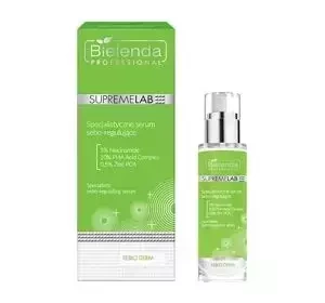 BIELENDA PROFESSIONAL SUPREMELAB SEBIO DERM СПЕЦИАЛИЗИРОВАННАЯ РЕГУЛИРУЮЩАЯ СЫВОРОТКА 30МЛ