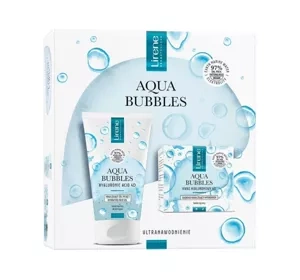 LIRENE AQUA BUBBLES ПОДАРОЧНЫЙ НАБОР КОСМЕТИКИ КРЕМ + ГЕЛЬ ДЛЯ УМЫВАНИЯ