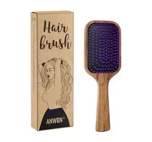 ANWEN HAIR BRUSH ДЕРЕВЯННАЯ ЩЕТКА ДЛЯ ВОЛОС 