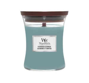 Woodwick Medium Jar Candle ароматическая свеча Evergreen Cashmere 275 г