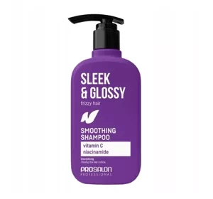 Prosalon Professional Sleek & Glossy шампунь для разглаживания волос 375 мл