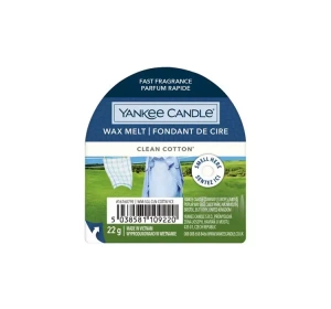 YANKEE CANDLE WAX MELT АРОМАТИЧЕСКИЙ ВОСК CLEAN COTTON 22Г