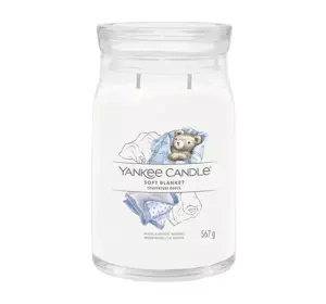 YANKEE CANDLE SIGNATURE АРОМАТИЧЕСКАЯ СВЕЧА SOFT BLANKET 567Г