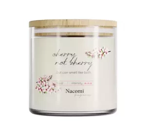 NACOMI FRAGRANCES АРОМАТИЧЕСКАЯ СОЕВАЯ СВЕЧА CHERRY NOT SHERRY 450Г