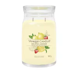 YANKEE CANDLE SIGNATURE АРОМАТИЧЕСКАЯ СВЕЧА ICED BERRY LEMONADE 567Г