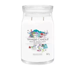 YANKEE CANDLE SIGNATURE  АРОМАТИЧЕСКАЯ СВЕЧА MAGICAL BRIGHT LIGHTS 567Г