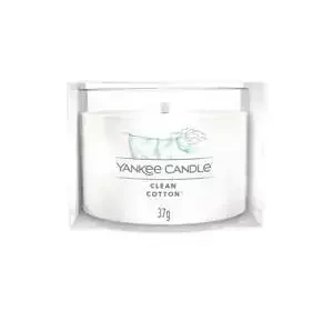 YANKEE CANDLE MINI АРОМАТИЧЕСКАЯ МИНИ-СВЕЧКА CLEAN COTTON 37Г