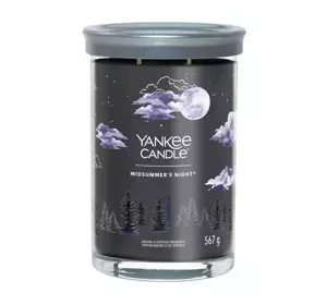 YANKEE CANDLE SIGNATURE АРОМАТИЧЕСКАЯ СВЕЧА ТУМБЛЕР MIDSUMMER'S NIGHT 567Г