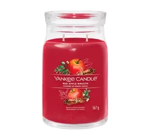 YANKEE CANDLE SIGNATURE АРОМАТИЧЕСКАЯ СВЕЧА RED APPLE WREAT 567Г