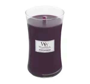 WOODWICK LARGE JAR CANDLE АРОМАТИЧЕСКАЯ СВЕЧА SPICED BLACKBERRY 610Г