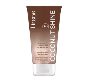 LIRENE COCONUT SHINE ОСВЕТЛЯЮЩИЙ КРЕМ ДЛЯ ЛИЦА И ТЕЛА 150МЛ