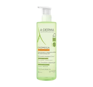 A-DERMA EXOMEGA CONTROL СМЯГЧАЮЩИЙ ГЕЛЬ 2В1 500МЛ