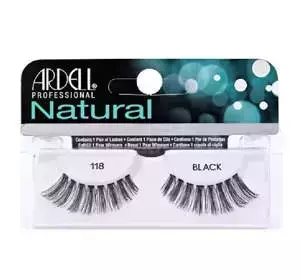 ARDELL NATURAL НАКЛАДНЫЕ РЕСНИЦЫ НА ПОЛОСКЕ 118 BLACK