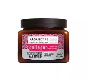 ARGANICARE COLLAGEN МАСКА ДЛЯ ПОВРЕЖДЕННЫХ ВОЛОС 500МЛ