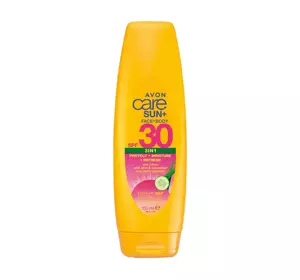 AVON CARE SUN+ 3IN1 SPF 30 ВОДОСТОЙКИЙ ЗАЩИТНЫЙ БАЛЬЗАМ ДЛЯ ЗАГАРА 150 МЛ