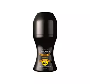 AVON ON DUTY ACTIVE ANTI-PERSPIRANT ROLL ON ШАРИКОВЫЙ АНТИПЕРСПИРАНТ ДЛЯ МУЖЧИН 50МЛ