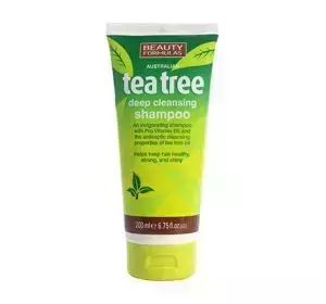 BEAUTY FORMULAS TEA TREE DEEP CLEANSING SHAMPOO ОЧИЩАЮЩИЙ ШАМПУНЬ ДЛЯ ВОЛОС 200МЛ