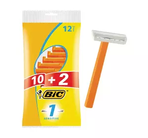 BIC 1 SENSITIVE ОДНОРАЗОВЫЕ СТАНКИ ДЛЯ БРИТЬЯ 12 ШТУК