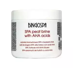 BINGOSPA МИНЕРАЛЬНАЯ ГРЯЗЕВАЯ СПА-ПРОЦЕДУРА С КИСЛОТАМИ AHA 600Г