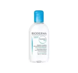 BIODERMA HYDRABIO H2O УВЛАЖНЯЮЩАЯ МИЦЕЛЛЯРНАЯ ЖИДКОСТЬ ДЛЯ ДЕМАКИЯЖА И ОЧИЩЕНИЯ ЛИЦА 250МЛ