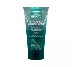 BIOVAX GLAMOUR ULTRA GREEN FOR BRUNETTES МАСКА ДЛЯ ВОЛОС 150МЛ