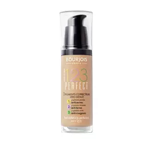 BOURJOIS 123 PERFECT FOUND ТОНАЛЬНОЕ СРЕДСТВО 53 LIGHT BEIGE