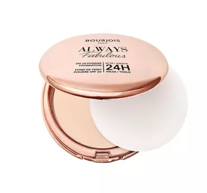 BOURJOIS ALWAYS FABULOUS КОМПАКТНОЕ ТОНАЛЬНОЕ СРЕДСТВО 100 ROSE IVORY 7Г