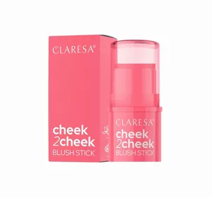 CLARESA CHEEK2CHEEK КРЕМОВЫЕ РУМЯНА ДЛЯ ЩЕК 02 NEON CORAL 6Г