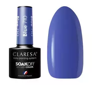 CLARESA SOAK OFF ГЕЛЬ-ЛАК BLUE 710 5МЛ