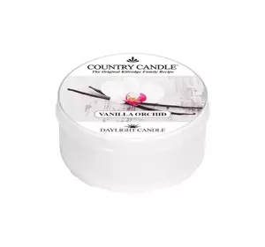 COUNTRY CANDLE DAYLIGHT АРОМАТИЧЕСКАЯ СВЕЧА VANILLA ORCHID 42Г