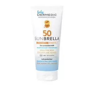 DERMEDIC BABY SUNBRELLA ЗАЩИТНОЕ МОЛОЧКО SPF50 ДЛЯ ДЕТЕЙ И МЛАДЕНЦЕЙ ОТ 1 МЕСЯЦА ЖИЗНИ 100Г