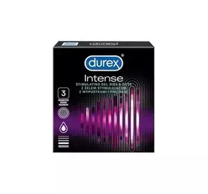 DUREX INTENSE ПРЕЗЕРВАТИВЫ 3 ШТУКИ