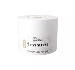 ELISIUM LESS STRESS ГЕЛЬ ДЛЯ НАРАЩИВАНИЯ НОГТЕЙ BEIGE 40МЛ