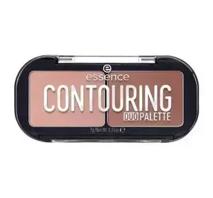 ESSENCE CONTOURING DUO PALETTE ПАЛЕТКА ДЛЯ КОНТУРИРОВАНИЯ 10 LIGHTER SKIN 7Г