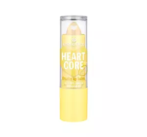 ESSENCE HEART CORE FRUITY LIP BALM ФРУКТОВЫЙ БАЛЬЗАМ ДЛЯ ГУБ 04 LUCKY LEMON 3Г