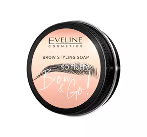 EVELINE BROW & GO! ВЕГАНСКОЕ МЫЛО ДЛЯ УКЛАДКИ БРОВЕЙ 25Г